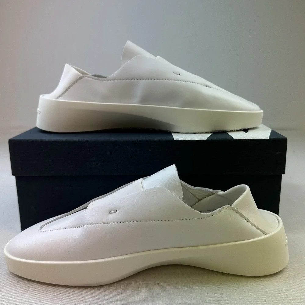 Wolf & Shepherd Cruise Ace White Men's Sz 6.5 Women's Sz 8 Italian Leather